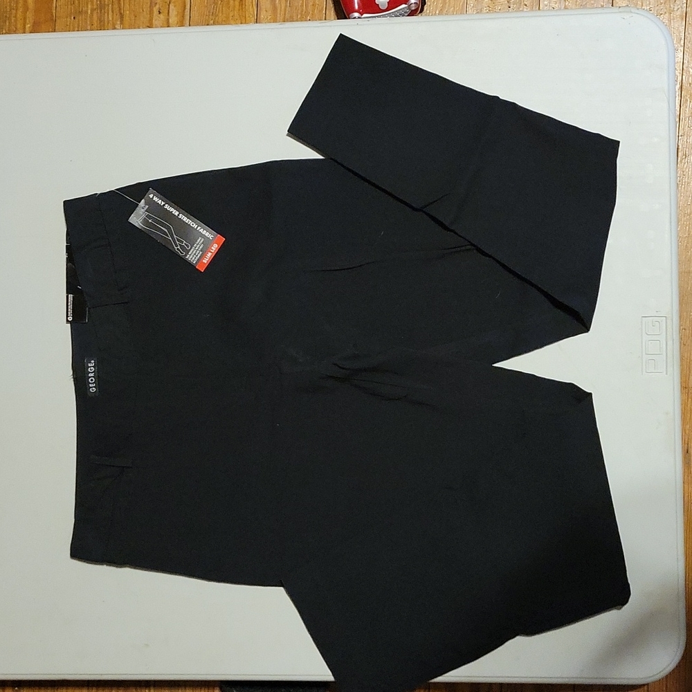 George size 12 slim leg trousers